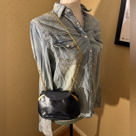 Rodo black leather shoulder bag - Picture 13 of 14